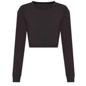 ŽENSKA CROP TOP MAJICA DUGIH RUKAVA