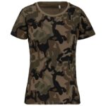 ŽENSKA MASKIRNA MAJICA KRATKIH RUKAVA