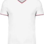 MUŠKA PIQUE MAJICA KRATKIH RUKAVA S V IZREZOM