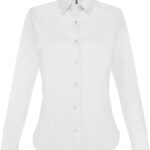 LADIES' LONG-SLEEVED STRETCH SHIRT