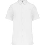 MEN'S SHORT-SLEEVED COTTON POPLIN SHIRT