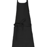APRON WITH POCKET IN ORGANIC COTTON