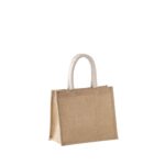 JUTE CANVAS TOTE - MEDIUM