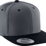 FLAT PEAK CAP - 6 PANELS