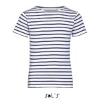 SOL'S MILES KIDS' - ROUND NECK STRIPED T-SHIRT