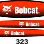 Set naljepnica Bobcat 323