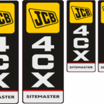Set naljepnica JCB 4CX