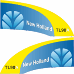 Set naljepnica New Holland TL90A