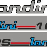 Set naljepnica Landini 10000s