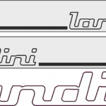 Set naljepnica Landini 7550